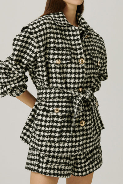 storets.com Harper Utility Houndstooth Vest