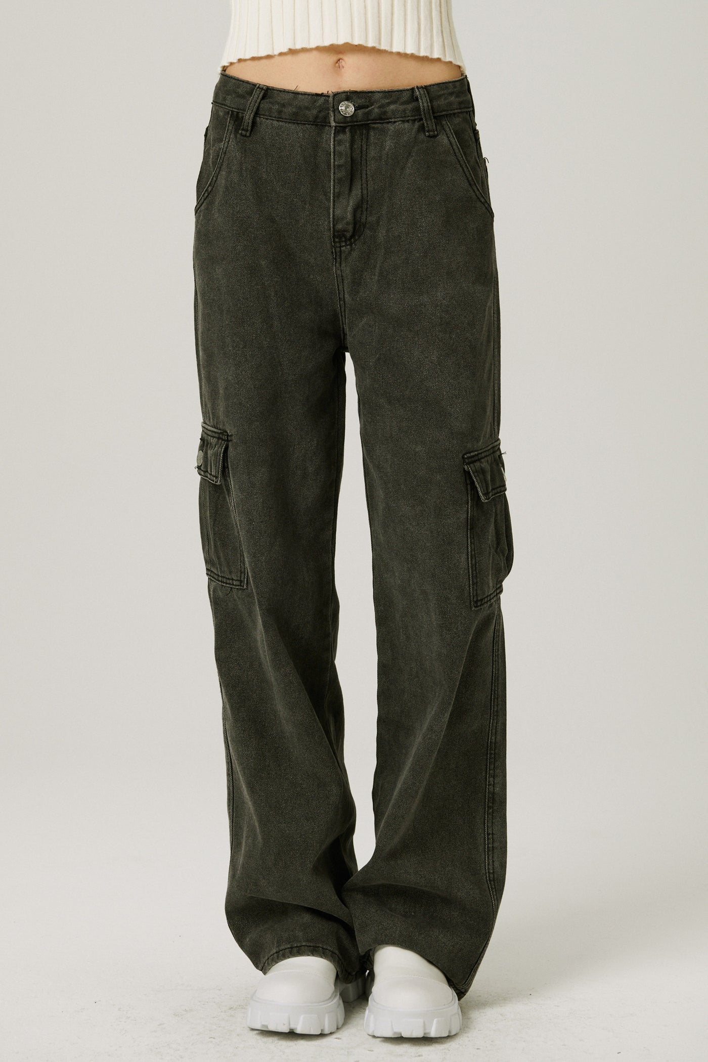 storets.com Skylar Washed Cargo Jeans