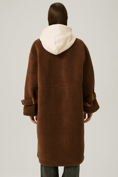 storets.com Joe Hood Layered Teddy Coat