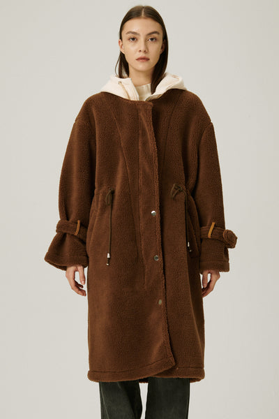 storets.com Joe Hood Layered Teddy Coat