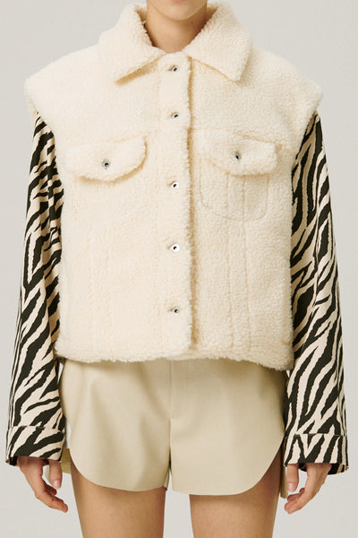 storets.com Cleo Borg Teddy Vest