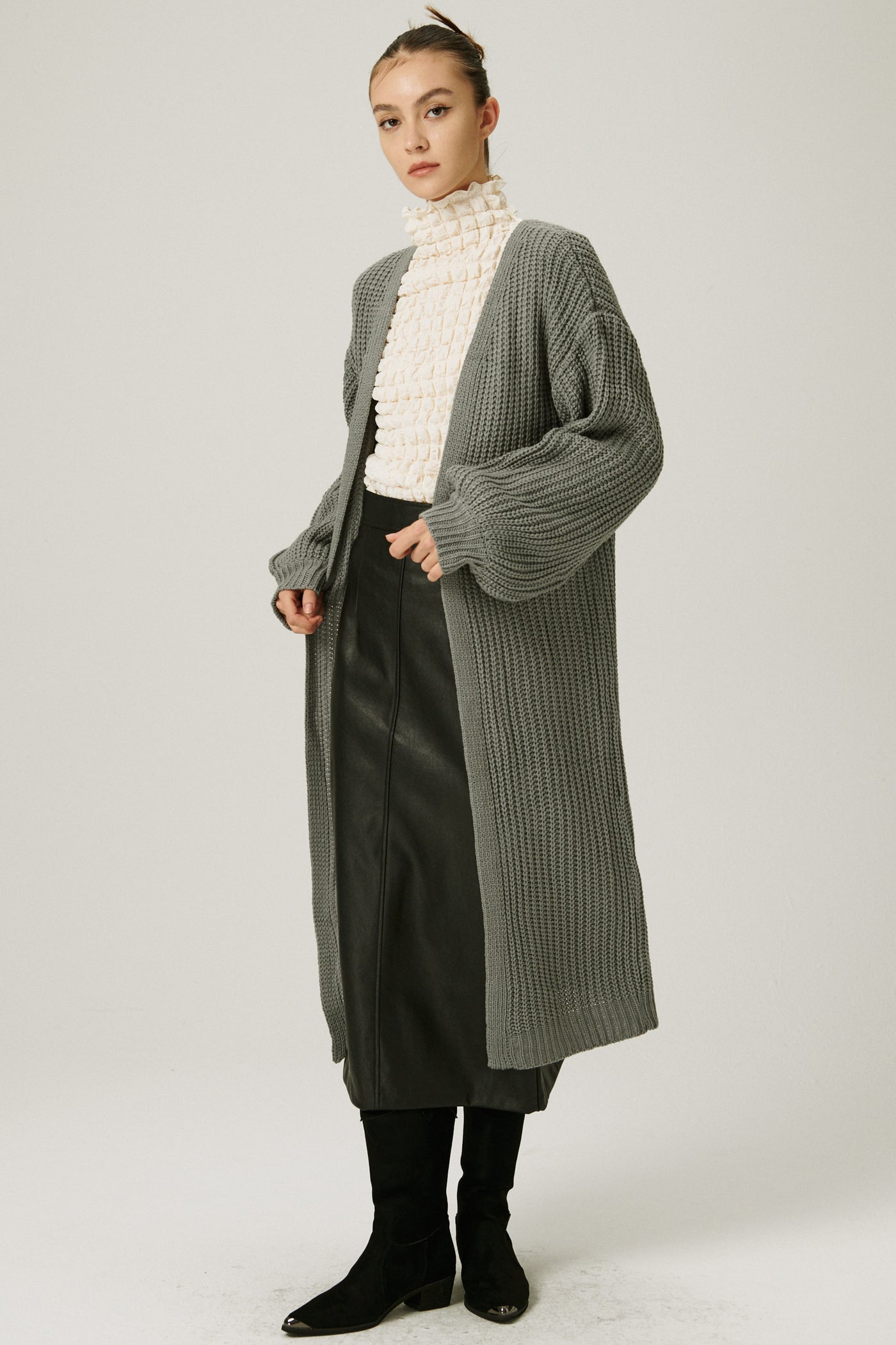 storets.com Leia Sweater Maxi Coat