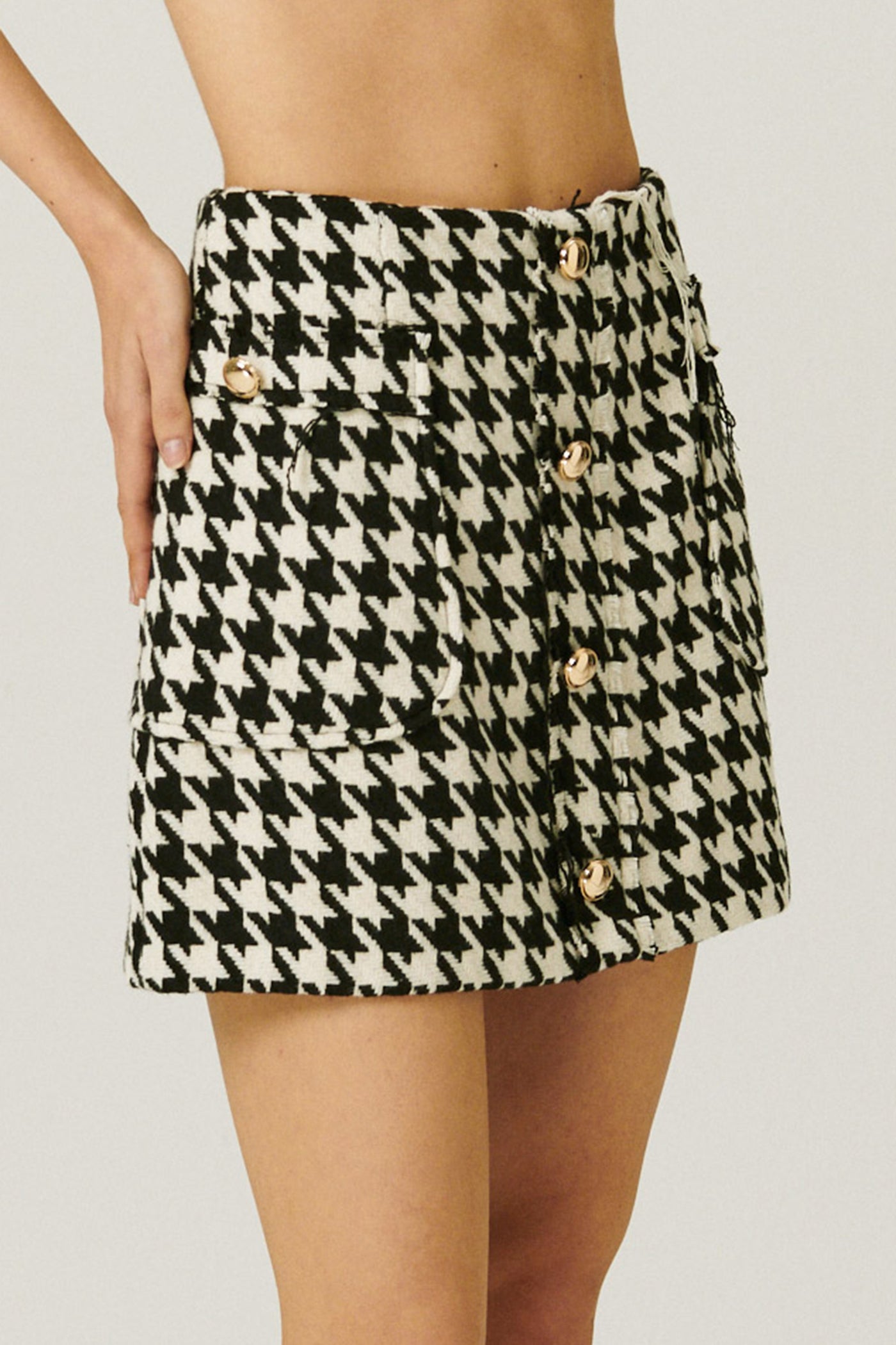 storets.com Allen Frayed Mini Skirt