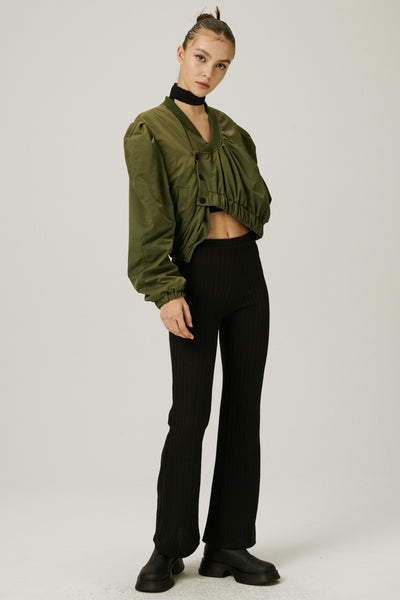 storets.com Birdie Asymmetric Crop Jacket