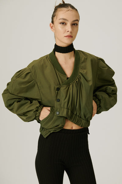 storets.com Birdie Asymmetric Crop Jacket