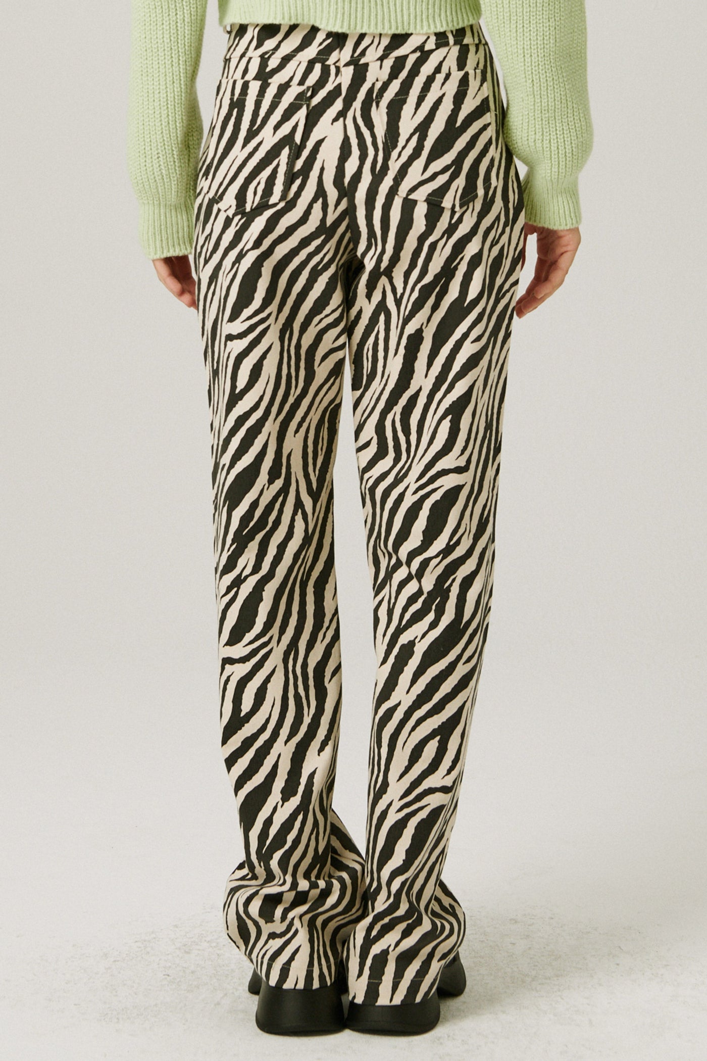 storets.com Ivy Wide Leg Pants in Zebra