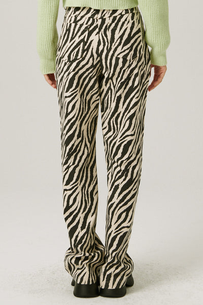 storets.com Ivy Wide Leg Pants in Zebra