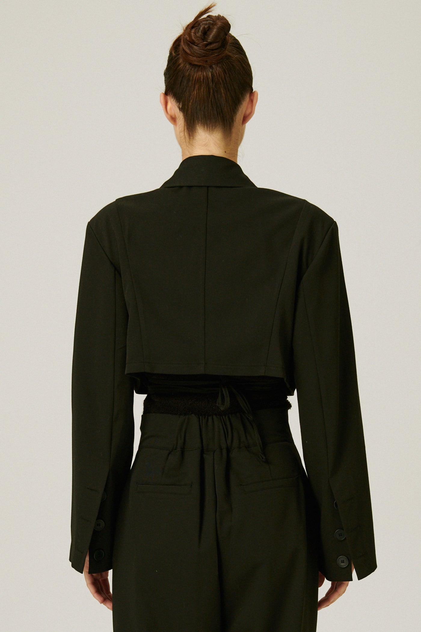 storets.com Lyla Trench Crop Blazer