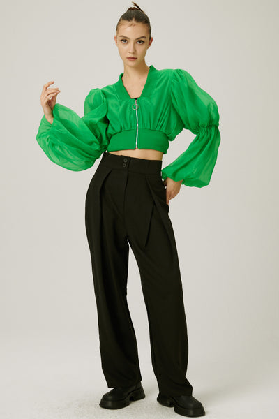 storets.com Mindy Balloon Sleeve Jacket