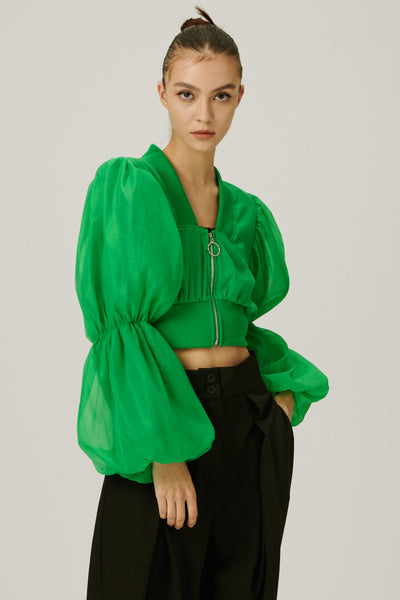 storets.com Mindy Balloon Sleeve Jacket