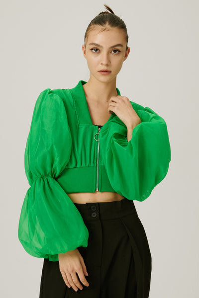 storets.com Mindy Balloon Sleeve Jacket