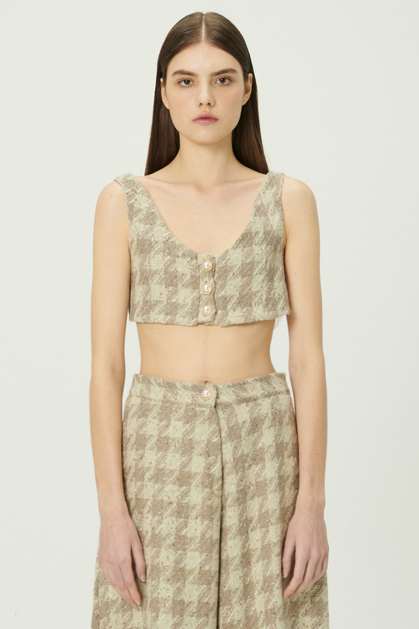 storets.com Milla Tweed Crop Top