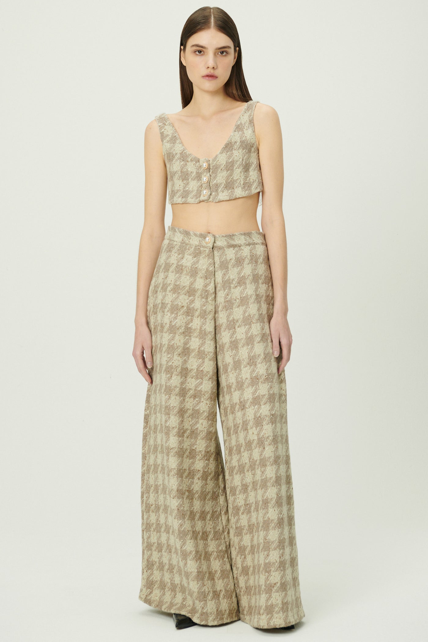 storets.com Milla Tweed Crop Top