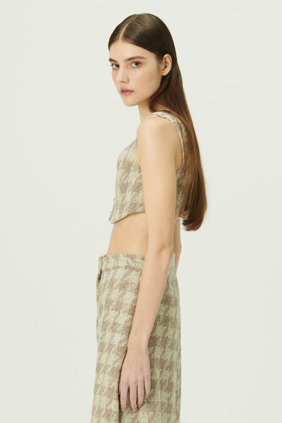 storets.com Milla Tweed Crop Top
