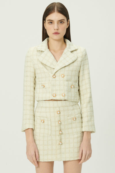 storets.com Ale Tweed Blazer and Skirt