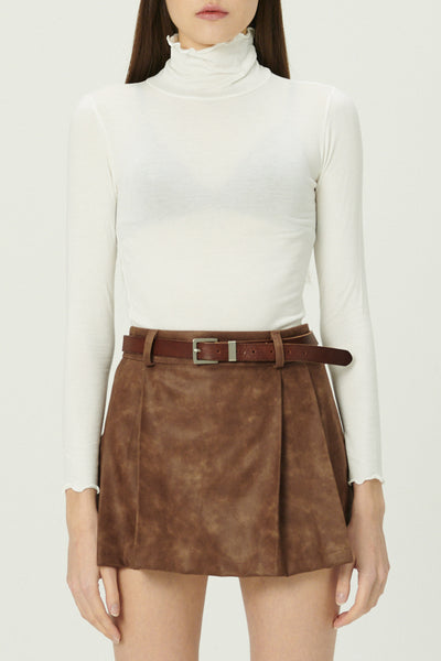 storets.com Catalina Lettuce Hem Slim Fit Top