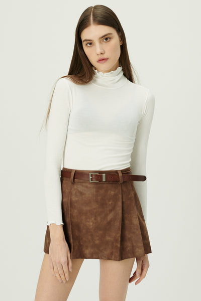 storets.com Catalina Lettuce Hem Slim Fit Top