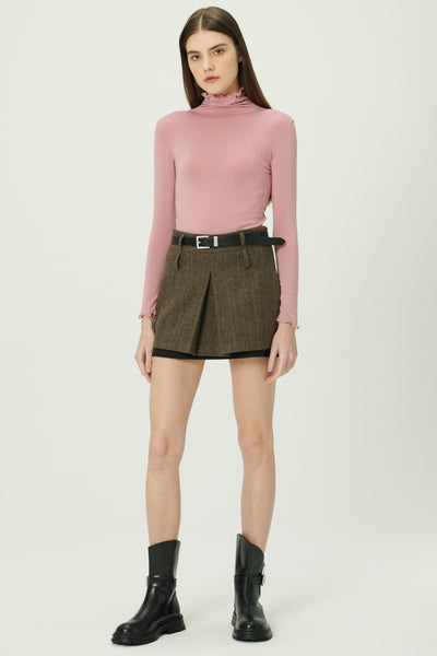 storets.com Catalina Lettuce Hem Slim Fit Top