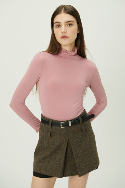 storets.com Catalina Lettuce Hem Slim Fit Top