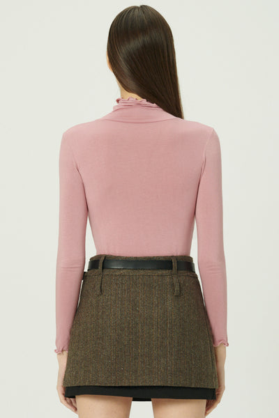 storets.com Catalina Lettuce Hem Slim Fit Top