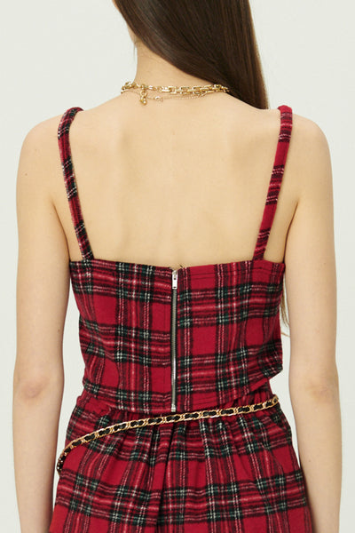 storets.com Jasper Sleeveless Cami Top in Plaid