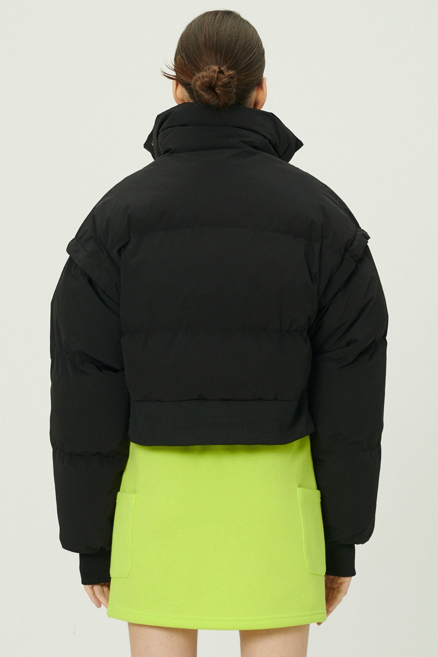 storets.com Cynlee Two-way Puffer Crop Jacket