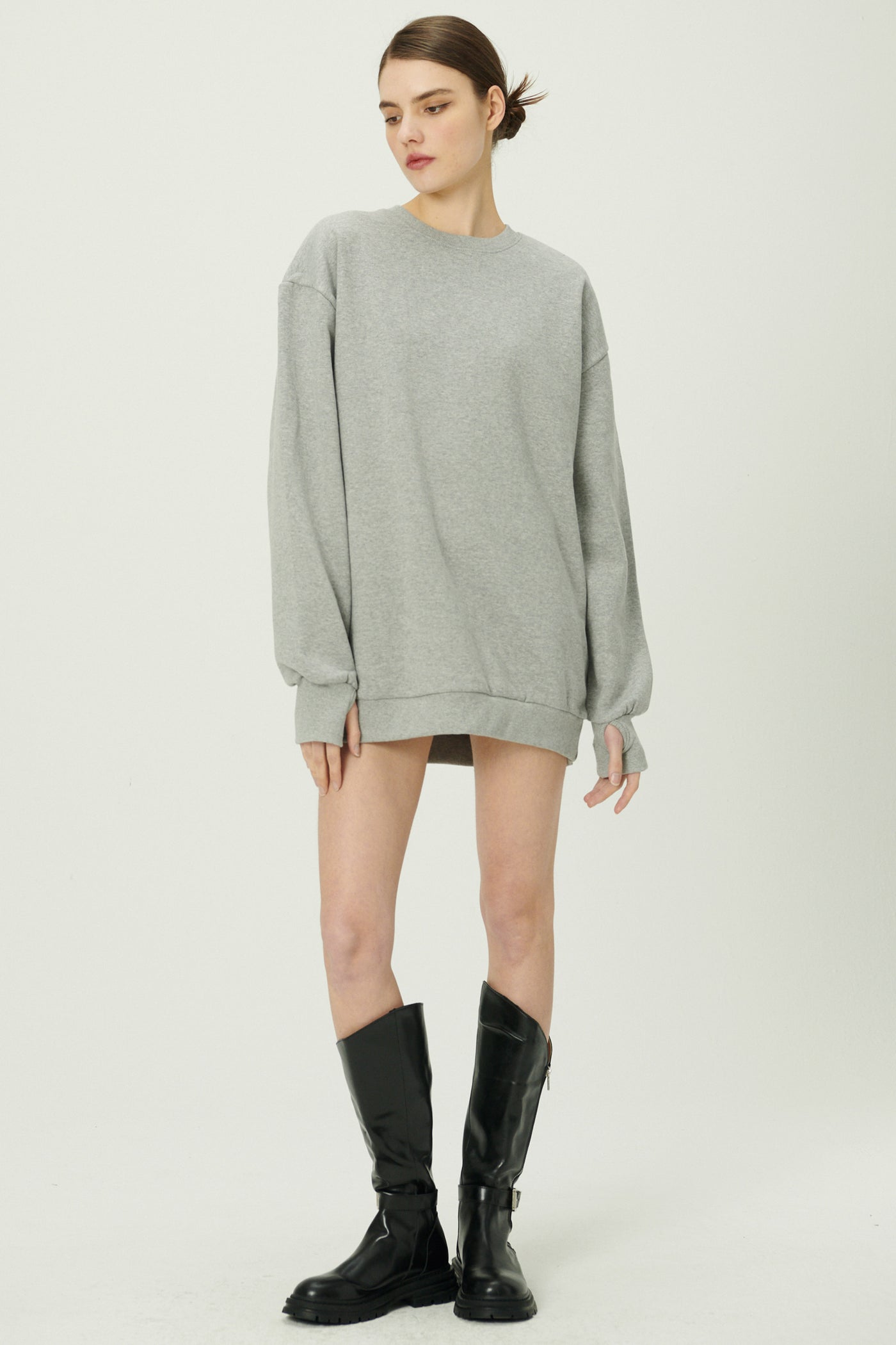 storets.com Hannah Oversized Sweatshirt w/Thumbhole