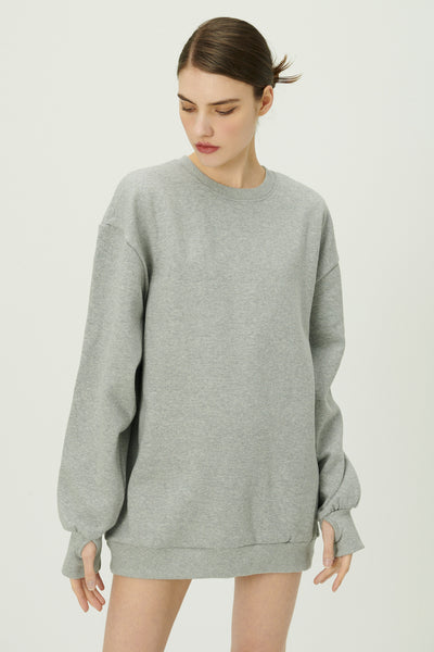 storets.com Hannah Oversized Sweatshirt w/Thumbhole