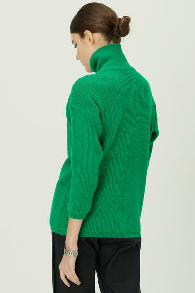 storets.com Aurora Half Zip Sweater/Mini Dress