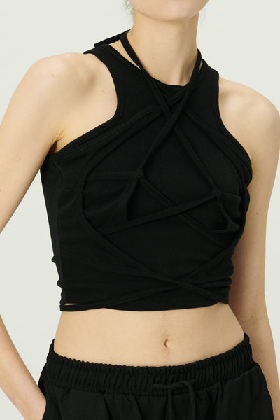 storets.com Helena Lace-up Top and Cardi Set