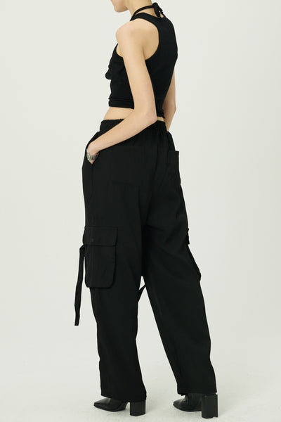 storets.com Sandra Drawstring Utility Cargo Pants