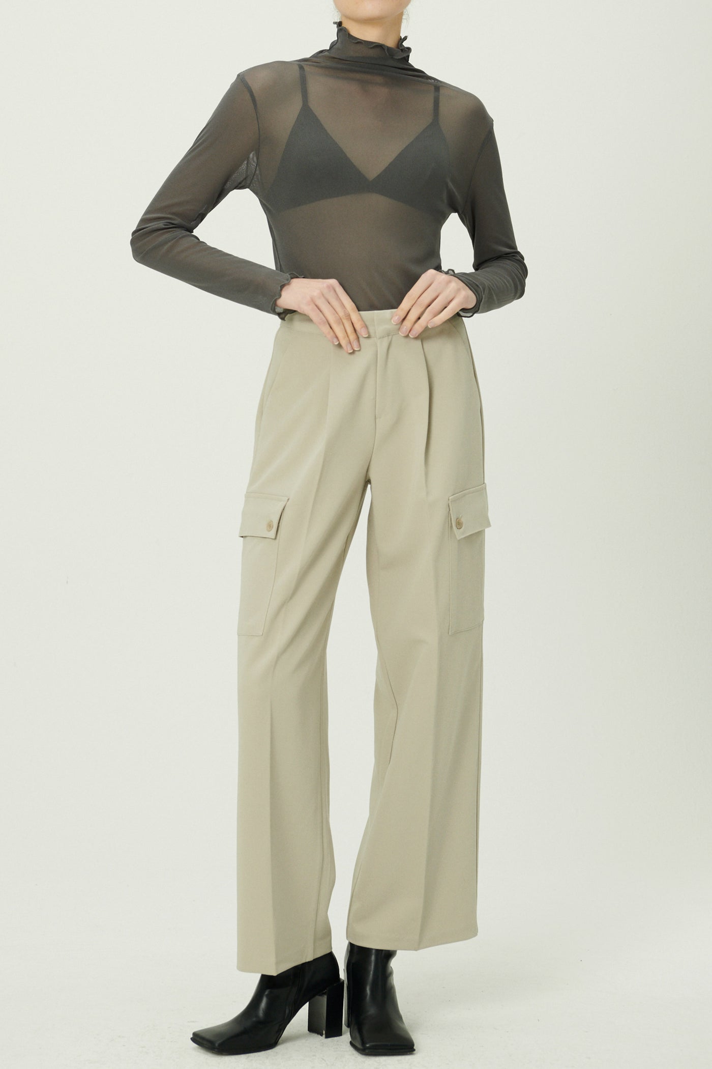 storets.com Lily Sheer Mesh Top