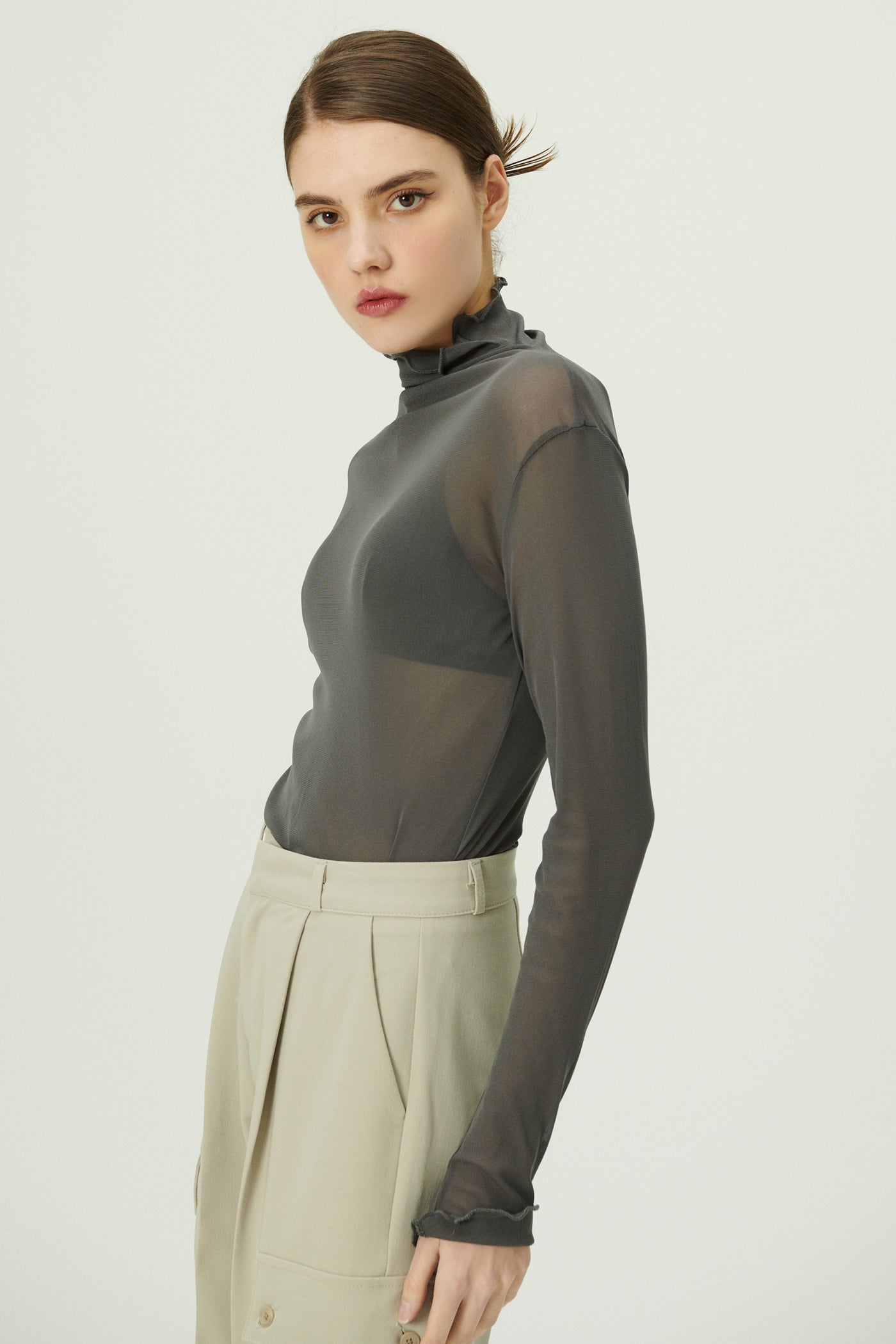 storets.com Lily Sheer Mesh Top