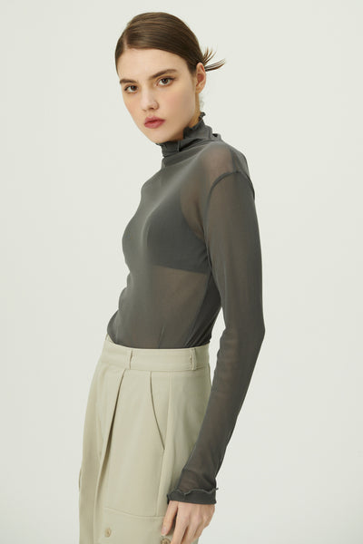 storets.com Lily Sheer Mesh Top