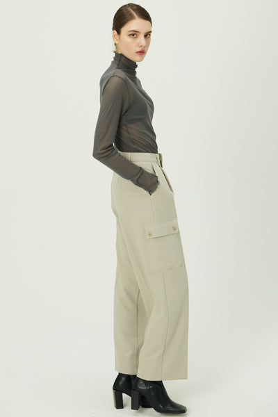 storets.com Emma Wide Leg Cargo Pants
