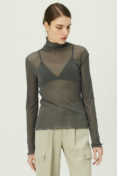 storets.com Lily Sheer Mesh Top
