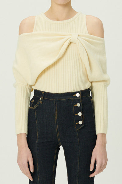 storets.com Cherie Overlay Cold Shoulder Top