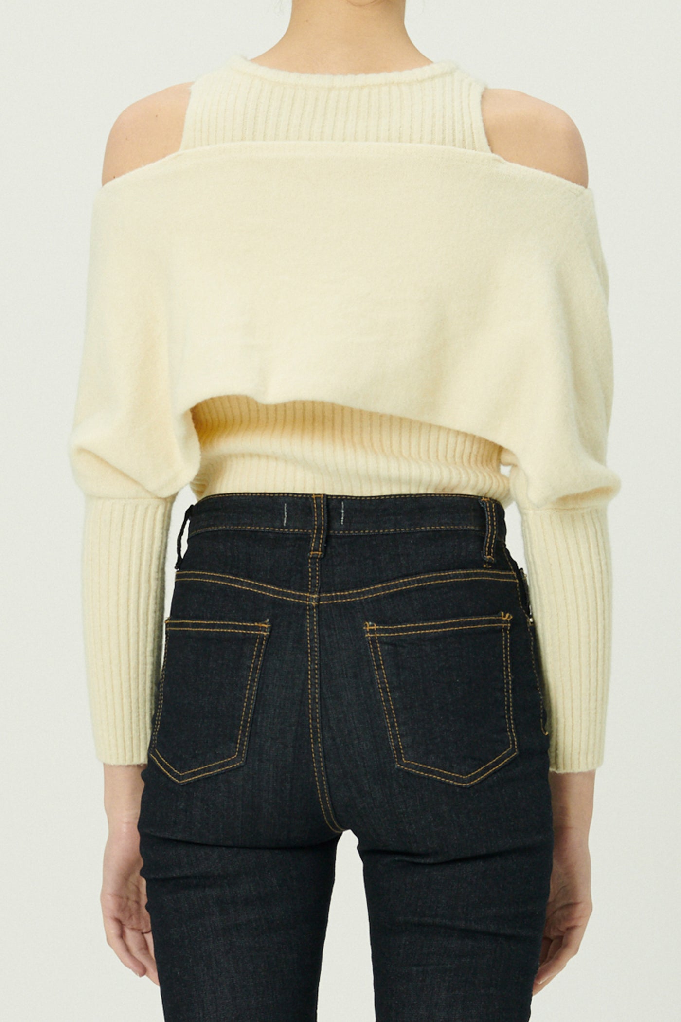 storets.com Cherie Overlay Cold Shoulder Top