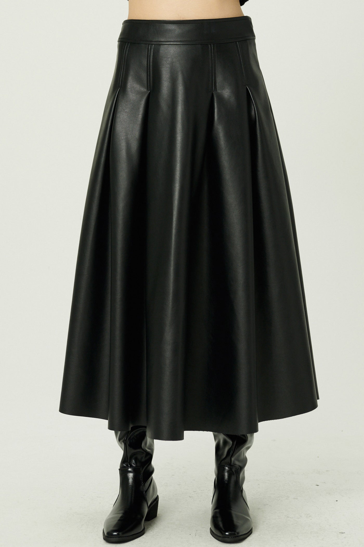 storets.com Patricia Pleather Full Skirt