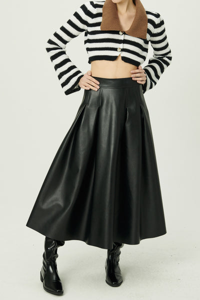 storets.com Patricia Pleather Full Skirt