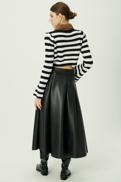 storets.com Patricia Pleather Full Skirt