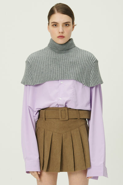 storets.com Marga Mockneck Sweater Cape