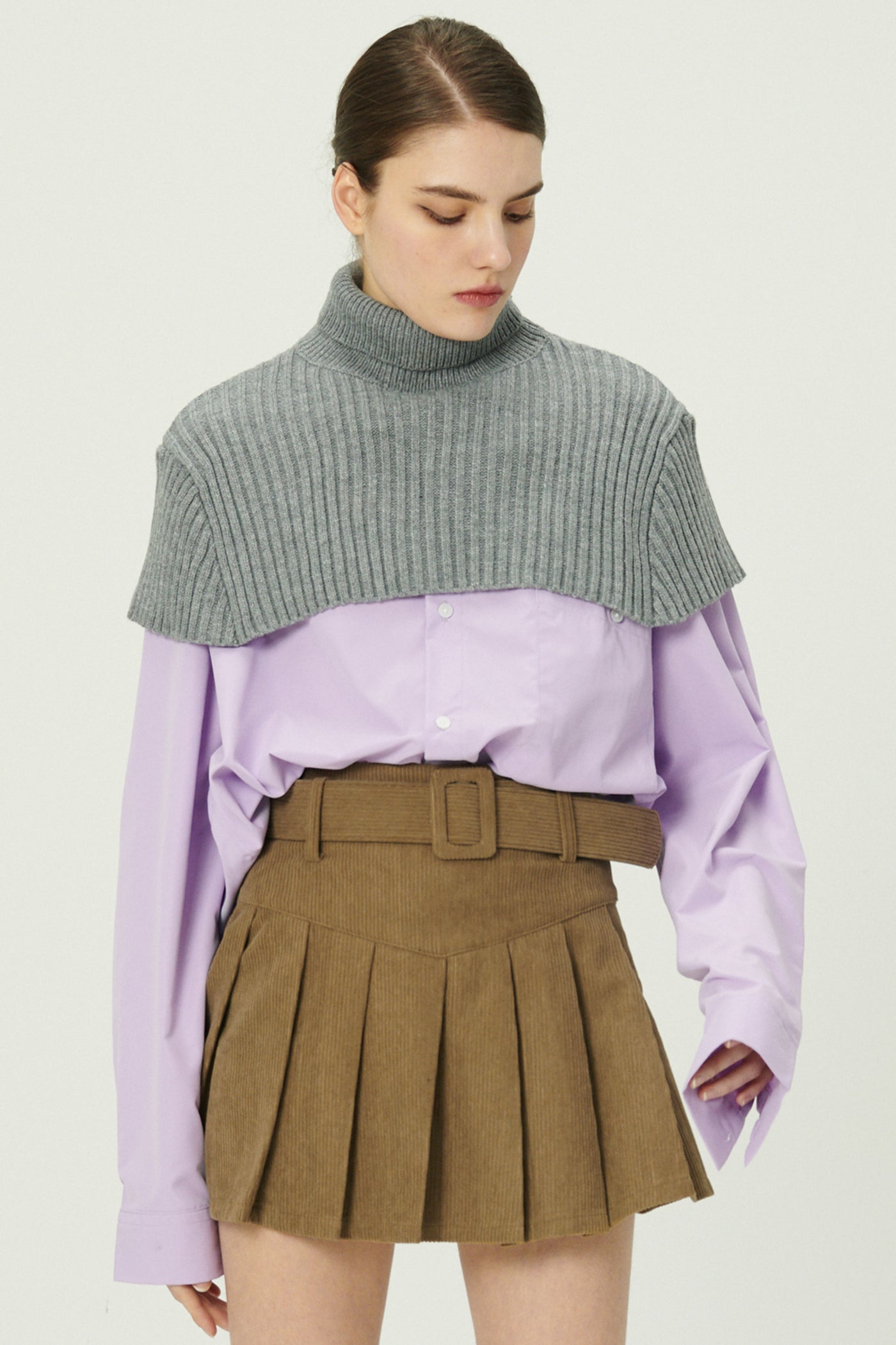 storets.com Marga Mockneck Sweater Cape