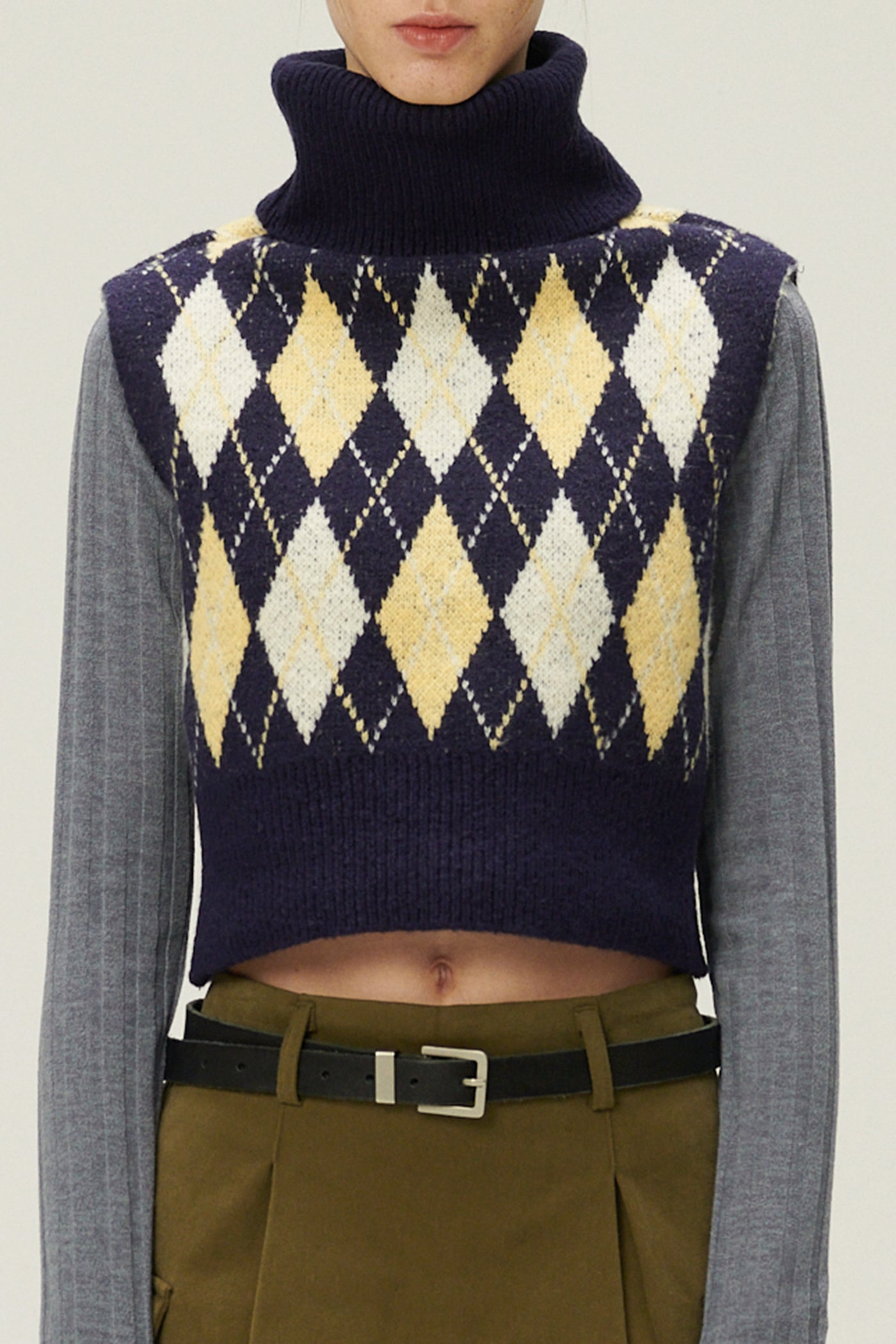 storets.com Ludi Argyle Knit Vest