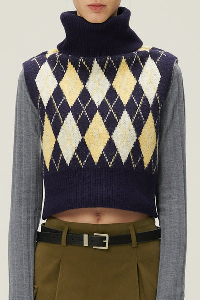 storets.com Ludi Argyle Knit Vest
