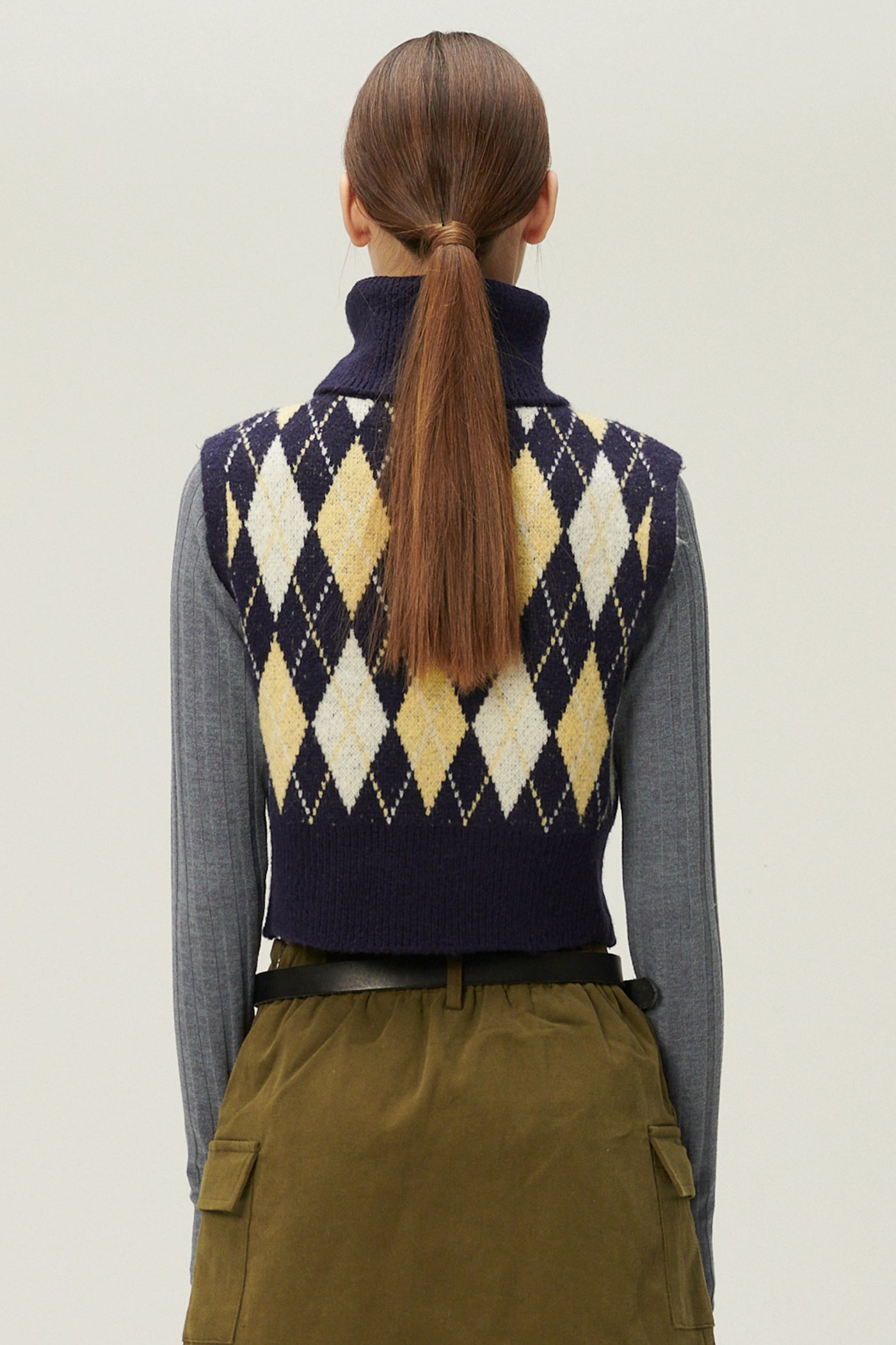 storets.com Ludi Argyle Knit Vest