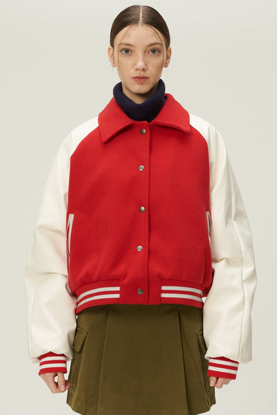 storets.com Jane Heavy Varsity Jacket