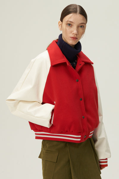 storets.com Jane Heavy Varsity Jacket
