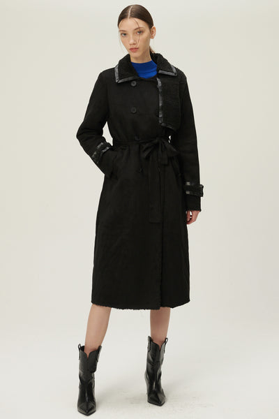 storets.com Amber Faux Shearling Coat