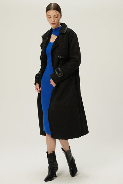 storets.com Amber Faux Shearling Coat